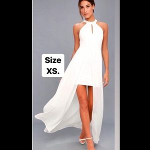 White dress